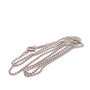 Tiffany &,Co. Ball Chain Necklace 18”